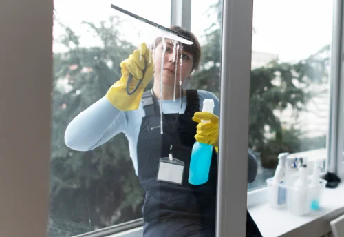 Nettoyage de vitres intérieures et extérieures à Nomdieu